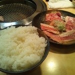 焼肉処 くらちゃん - 銘柄カルビ定食