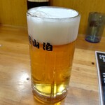 梁山泊 - 樽生ビール（中）