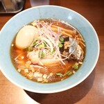 麺処 はら田 - 秋刀魚ラーメン1000円