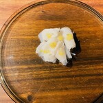 ヴィラ・デラ・パーチェ - アオリイカと豚の背脂