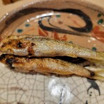 実伶 - 本モロコ焼き。