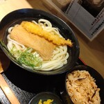 いろは - 日替わり、うどん定食¥770(税込)