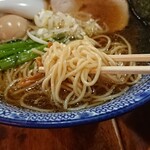 Nishiki - 麺はストレートでボソッとしたタイプ。