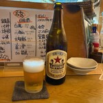 串まさ - とりあえず落ちつくようにのサッポロ赤星