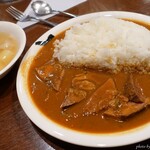 カレーハウスヤンギ - 2021年1月　牛タンカレー大盛り【税抜1100+100円】大盛りにしたら結構なボリュームなので満足感あります(^^)