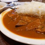 カレーハウスヤンギ - 2021年1月　牛タンカレー大盛り　大阪中心部でも十分通用するレベルです♪