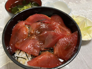 Shokujidokoro Take - マグロづけ丼 1,100円