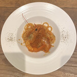 カタルキッチン - ♦︎エビのトマトクリームパスタ・・オーストラリアの東部"天国に一番近い島" ニューカレドニア産 『天使のエビ』使用の当店人気パスタです‼︎