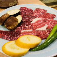 馬春楼 北新地総本店 - 溶岩焼き用 桜肉