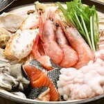 双子山 しょうじ - 北海道の美味しい食材をたっぷり使用した、名物『双子山鍋』