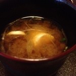 つる幸 - 味噌汁（ランチの月）