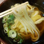 うどん たこ焼き いちばん - 思いのほかコシのある細麺