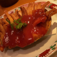 浪速割烹 㐂川 - コロッケ