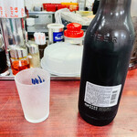 Gyouza No Oushou - 瓶ビールはアサヒスーパードライの大瓶