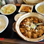 盛香倫 - Aランチ（麻婆豆腐を依頼）