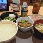 すき家 - まぜのっけ朝食