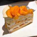 カフェ コムサ - 秋王のショートケーキ