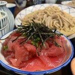 Juuwari Soba Morimotoya - ミニマグロ丼セット