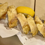 餃子マフィア - 鶏胸レア唐揚げ