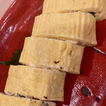 餃子マフィア - ベーコン海苔だし巻き卵