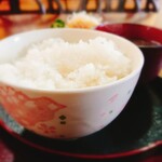 とりあえず逢海 - ご飯。
普段の茶碗の大きさを想定しておりましたが予想外。