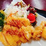 とりあえず逢海 - ホッキフライの別角度。