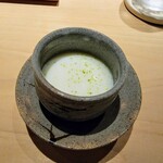 Sushi Karashima - 鯛の出汁だけの茶碗蒸し