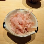 Sushi Karashima - シャリのたまごかけご飯に削りたてのかつお節