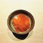 鮨 唐島 - イクラとシャリ、まさにたまごかけご飯