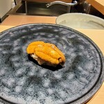 鮨 唐島 - ウニ、唐津の黒ウニ