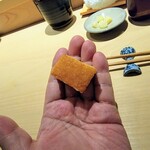 鮨 唐島 - ふわふわの玉子焼き