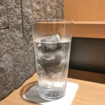 おみ乃 - 麦焼酎「天草」（ソーダ割）