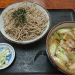 Okushinshuu - 舞茸豚肉汁そば 小  ¥1,050（税込） 
