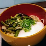 Teuchi Soba Touge - 峠蕎麦(三色蕎麦)1360円