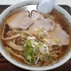 食堂一冨士 - 中華そば(600円也) ちっちゃな丼に熟成麺たっぷり♪