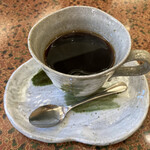 Gokayama Onsen Akaokan - 食後のコーヒー
