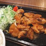 わ楽 - てりやきチキン  鉄板10、10〜