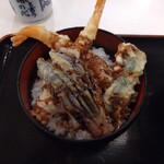 寿司&そば処 憩 - 天丼。