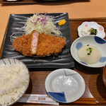 とんかつ和幸 - 料理写真:おろしロースカツ御飯@１３８０