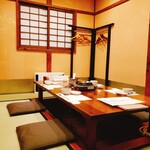 Nishiya - 1階掘りごたつ席個室４名～６名様用