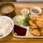大納言 - とり天定食 750円