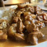 はやし食堂 - カレールー2はブタ肉もゴロンゴロン