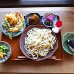 みさき耕舎 - 料理写真:みさきうどんセット(冷)