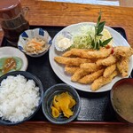 Romansutei - わかさぎフライ定食