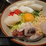 七色 - 海鮮ミックス玉 お好み焼き、大盛