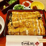 うなぎ和食 しら河 - お重にぎっしり