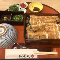 うなぎ和食 しら河 名駅店 - 蓋を開ける瞬間がたまらない