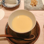 たかおか - 磯の蛤の茶碗蒸し　天然の甘さです