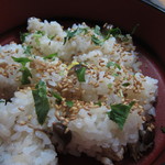 松浪 - キノコご飯(H24.10)
