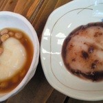 きらく - 2012.3定食にはお餅がついてくる